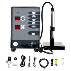 Jewelry Automatic Spot Welding Machine, 110V 60HZ Pulse Argon Arc Jewelry Spot Welder for Repair Gold and Hardware Workpiece Welding, DIY Jewelry Repair Tool Jewelry Automatic Spot Welding Machine, 110V 60HZ Pulse Argon Arc Jewelry Spot Welder for Repair Gold and Hardware Workpiece Welding, DIY Jewelry Repair Tool