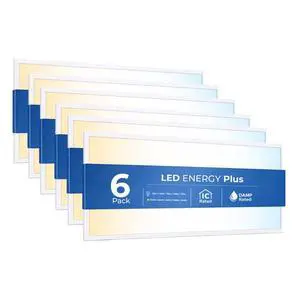 6 Pack 2x4 LED Flat Panel Light for Drop Ceiling, 9360lm Selectable 30W/40W/50W/60W/72W, Color Temperature 3000K/3500K/4000K/5000K/6500K, 0-10V Dimmable, 120-277V, ETL 6 Pack 2x4 LED Flat Panel Light for Drop Ceiling, 9360lm Selectable 30W/40W/50W/60W/72W, Color Temperature 3000K/3500K/4000K/5000K/6500K, 0-10V Dimmable, 120-277V, ETL