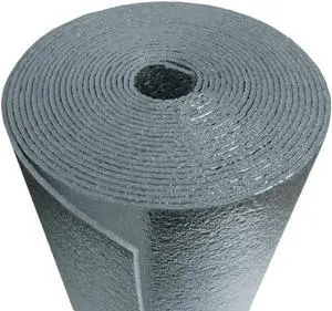 US Energy Products R-8 HVAC Duct Wrap Insulation Reflective Double Sided Foam Core (Class 1-A ASTM FIRE Rated) (AD5 1/4INCH Thick) (4ft x 100ft) US Energy Products R-8 HVAC Duct Wrap Insulation Reflective Double Sided Foam Core (Class 1-A ASTM FIRE Rated) (AD5 1/4INCH Thick) (4ft x 100ft)