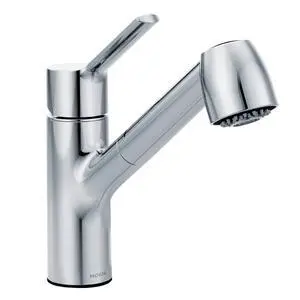 Chrome Method One-Handle Pullout Modern Kitchen Faucet with Power Clean, 7585C Chrome Method One-Handle Pullout Modern Kitchen Faucet with Power Clean, 7585C