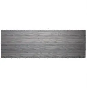 UltraShield Naturale 1 ft. x 3 ft. Quick Deck Outdoor Composite Deck Tile in Westminster Gray (15 sq. ft. Per Box) UltraShield Naturale 1 ft. x 3 ft. Quick Deck Outdoor Composite Deck Tile in Westminster Gray (15 sq. ft. Per Box)