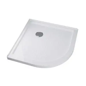 Shower Base 38" D x 38" W x 3" H, Stainless Steel Drain, Non-Slip Shower Pan in White Shower Base 38" D x 38" W x 3" H, Stainless Steel Drain, Non-Slip Shower Pan in White