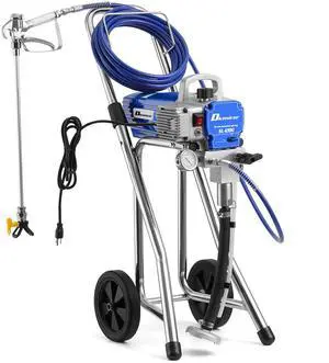 1200W Airless Paint Sprayer, High Efficiency Paint Sprayer with Extension Rod, 3300PSI Thinning-Free for Home Exterior and Interior, Garage, Deck- Blue 1200W Airless Paint Sprayer, High Efficiency Paint Sprayer with Extension Rod, 3300PSI Thinning-Free for Home Exterior and Interior, Garage, Deck- Blue