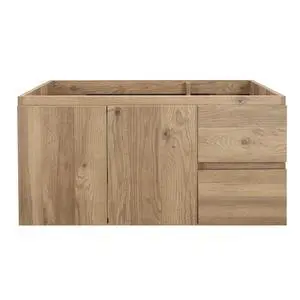 Wall-Mounted Bathroom Vanity with Soft-Close Drawers and Doors Moisture-Resistant MDF, Space-Saving Design for Modern Bathrooms (Nature Without Sink, 36) Wall-Mounted Bathroom Vanity with Soft-Close Drawers and Doors Moisture-Resistant MDF, Space-Saving Design for Modern Bathrooms (Nature Without Sink, 36)
