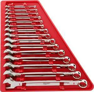 15-Piece Combination Wrench Set - SAE 48-22-9415 15-Piece Combination Wrench Set - SAE 48-22-9415