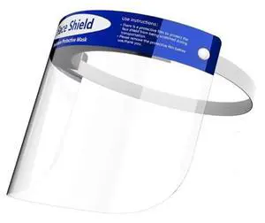 Clearview 400 pk Face Shield Reusable Washable Protective Cover Clear Mask Anti-Splash Anti-Fog Anti-Dust Soft All Day Comfort (400) Clearview 400 pk Face Shield Reusable Washable Protective Cover Clear Mask Anti-Splash Anti-Fog Anti-Dust Soft All Day Comfort (400)