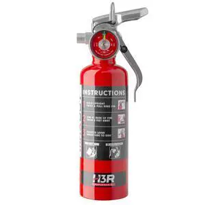 MaxOut Compact Fire Extinguisher for Vehicles Cars, Trucks, UTVs, RVs & Boats | Off-Road Ready | Refillable Purple K Dry Chemical | Class BC | Mounting Bracket | UL Listed | Red 1.0 lb MaxOut Compact Fire Extinguisher for Vehicles Cars, Trucks, UTVs, RVs & Boats | Off-Road Ready | Refillable Purple K Dry Chemical | Class BC | Mounting Bracket | UL Listed | Red 1.0 lb