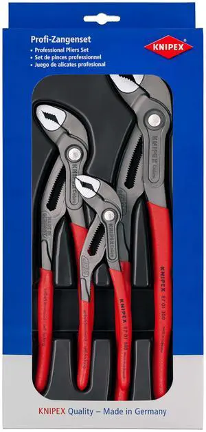 00 20 09 V02 "Cobra" Pliers Set (3 Piece) 00 20 09 V02 "Cobra" Pliers Set (3 Piece)
