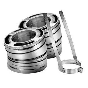 30-Degree Stainless Steel Swiveling Elbow Kit for Wood Stove Venting, 6 Inch, DuraPlus - Home Ducting Accessories for Chimney Exhaust Pipe System 30-Degree Stainless Steel Swiveling Elbow Kit for Wood Stove Venting, 6 Inch, DuraPlus - Home Ducting Accessories for Chimney Exhaust Pipe System