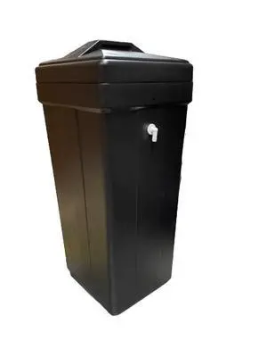 Water Softener Salt Brine Tank 15x17x36 Inches with Safety Float By American Water Solutions Water Softener Salt Brine Tank 15x17x36 Inches with Safety Float By American Water Solutions