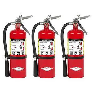 B500, 5lb ABC Dry Chemical Class A B C Fire Extinguisher (3, 7.25" W X 4.25" D X 15.25" H) B500, 5lb ABC Dry Chemical Class A B C Fire Extinguisher (3, 7.25" W X 4.25" D X 15.25" H)