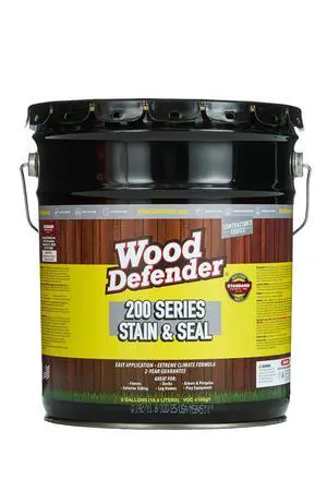 200 Series Black Semi-Transparent Stain & Sealer 5-Gallon 200 Series Black Semi-Transparent Stain & Sealer 5-Gallon