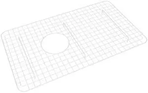 WSG6307WH 26-1/4-Inch by 15-1/4-Inch Wire Sink Grid for 6307 Kitchen Sinks in White Abcite Vinyl WSG6307WH 26-1/4-Inch by 15-1/4-Inch Wire Sink Grid for 6307 Kitchen Sinks in White Abcite Vinyl