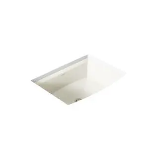 2355-96 Archer® 20" rectangular undermount bathroom sink, Biscuit 2355-96 Archer® 20" rectangular undermount bathroom sink, Biscuit