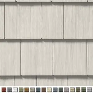 Cedar Impressions Double 7 Inch Straight Edge Perfection Shingle Siding (1/2 Square) Cedar Impressions Double 7 Inch Straight Edge Perfection Shingle Siding (1/2 Square)