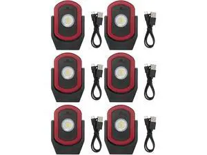 MXN00810 WorkStar Cyclops Rechargeable Worklight, 720 Lumens, RED (6) MXN00810 WorkStar Cyclops Rechargeable Worklight, 720 Lumens, RED (6)