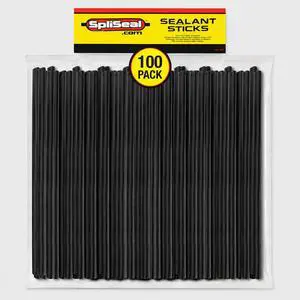 Weatherproof Sealant Sticks, Waterproof Sealing for Electrical Wiring and Automotive Repairs, Heat Applied Adhesive for Outdoor Use, Glue Gun Compatible, Potting Polymer Sealant Pack of 100 Weatherproof Sealant Sticks, Waterproof Sealing for Electrical Wiring and Automotive Repairs, Heat Applied Adhesive for Outdoor Use, Glue Gun Compatible, Potting Polymer Sealant Pack of 100