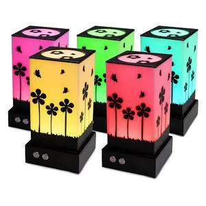 Friendship Lamps, Telepathy Flora, Long Distance WiFi Touch Light, Stay Connected from Anywhere, 250+ Colors, Gift for Couples, Friends & Family, Fathers Day, No Subscription (Set of 5) Friendship Lamps, Telepathy Flora, Long Distance WiFi Touch Light, Stay Connected from Anywhere, 250+ Colors, Gift for Couples, Friends & Family, Fathers Day, No Subscription (Set of 5)