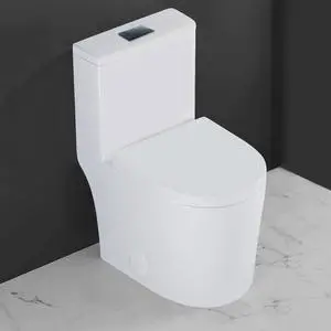 WZ5089WB Small Toilet One Piece Deisgn With Black Push Button Dual Flush,23 inch Length for Tiny Bathroom,White WZ5089WB Small Toilet One Piece Deisgn With Black Push Button Dual Flush,23 inch Length for Tiny Bathroom,White