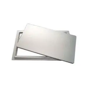 Non-Louvered Crawl Space Access Door 12" H × 32" W UV-Stabilized ABS Plastic, Encapsulation Seal, Surface Mount | (White) Non-Louvered Crawl Space Access Door 12" H × 32" W UV-Stabilized ABS Plastic, Encapsulation Seal, Surface Mount | (White)