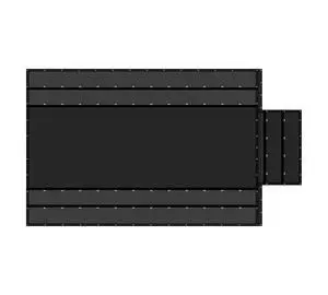 Airbag/Parachute Fabric Black Ultra Light Lumber Tarp 16' x 24' (4' Drop) - 14 Oz Waterproof Vinyl Lumber Tarps for Flatbed Truck & Trailer Airbag/Parachute Fabric Black Ultra Light Lumber Tarp 16' x 24' (4' Drop) - 14 Oz Waterproof Vinyl Lumber Tarps for Flatbed Truck & Trailer