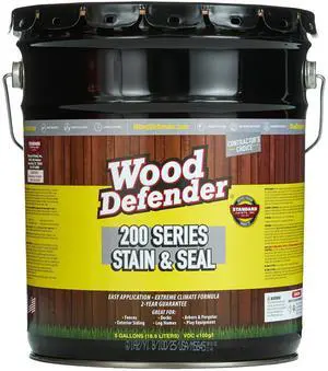 200 Series Coffee Brown Semi-Transparent Stain & Sealer 5-Gallon 200 Series Coffee Brown Semi-Transparent Stain & Sealer 5-Gallon