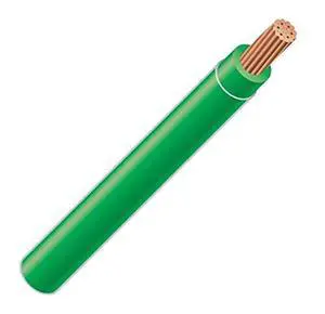 6 AWG 19-Stranded THHN Green Copper Building Wire (150FT Cut) 6 AWG 19-Stranded THHN Green Copper Building Wire (150FT Cut)