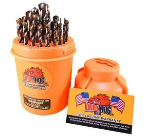 29 Pc Super Premium Cobalt M42+ Drill Bit Set 29 Pc Super Premium Cobalt M42+ Drill Bit Set