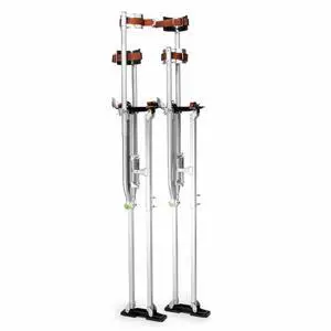 Pro 48" - 64" Drywall Stilts - Silver Pro 48" - 64" Drywall Stilts - Silver