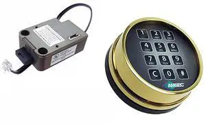 Amsec ESL10XL Electronic Keypad & Lock - Brass Finish Amsec ESL10XL Electronic Keypad & Lock - Brass Finish