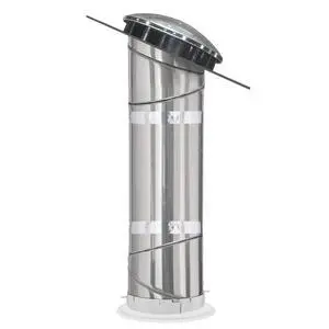 10" Double Strength Acrylic Rigid Low-Profile Sun Tunnel Tubular Skylight 10" Double Strength Acrylic Rigid Low-Profile Sun Tunnel Tubular Skylight