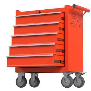 5-Drawer Tool Chest, Rolling Tool Box with Wheels, High Capacity Detachable Mobile Tool Storage Cabinet for Workshop, Garage, Mechanics and Repair Room (Red, 5-Drawer) 5-Drawer Tool Chest, Rolling Tool Box with Wheels, High Capacity Detachable Mobile Tool Storage Cabinet for Workshop, Garage, Mechanics and Repair Room (Red, 5-Drawer)