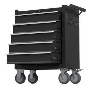 5-Drawer Tool Chest, Rolling Tool Box with Wheels, High Capacity Detachable Mobile Tool Storage Cabinet for Workshop, Garage, Mechanics and Repair Room (Black, 5-Drawer) 5-Drawer Tool Chest, Rolling Tool Box with Wheels, High Capacity Detachable Mobile Tool Storage Cabinet for Workshop, Garage, Mechanics and Repair Room (Black, 5-Drawer)