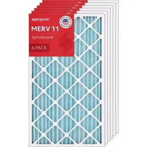 20x35x2 MERV 11 Pleated Filter Air Filters - Made in USA (6 Pack) 20x35x2 MERV 11 Pleated Filter Air Filters - Made in USA (6 Pack)