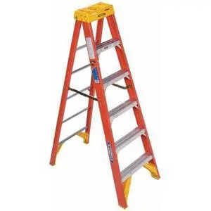 Werner 6206 6' Fiberglass Step Ladder Werner 6206 6' Fiberglass Step Ladder