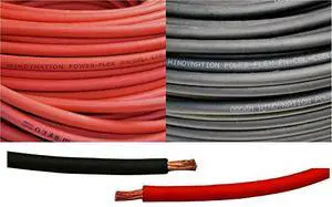 2/0 AWG 2/0 Gauge Red and Black Welding Lead & Car Battery Copper Cable Wire - Car, RV, Inverter, Solar, Battery 2/0 AWG 2/0 Gauge Red and Black Welding Lead & Car Battery Copper Cable Wire - Car, RV, Inverter, Solar, Battery
