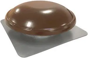 GAF 1250 CFM Power Roof Mount Attic Fan ERV5BR Energy-Efficient Design, Galvanized Steel, Optional Humidistat Brown Attics Up to 2200 sq ft GAF 1250 CFM Power Roof Mount Attic Fan ERV5BR Energy-Efficient Design, Galvanized Steel, Optional Humidistat Brown Attics Up to 2200 sq ft
