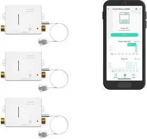 LeakStop 1-Channel, 3-Pack, Auto Shutoff Valves & Leak Detectors for Toilets/Sinks, Real-Time Monitoring, LoRa Long-Range, 2 AA Up to 5-Year Battery Hub Required LeakStop 1-Channel, 3-Pack, Auto Shutoff Valves & Leak Detectors for Toilets/Sinks, Real-Time Monitoring, LoRa Long-Range, 2 AA Up to 5-Year Battery Hub Required