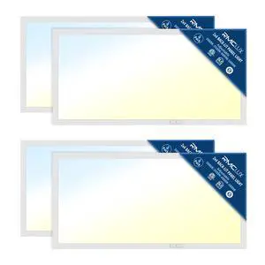 2x4 Backlit LED Panel Light,5 Wattage 25W/30W/35W/40W/50W-Up to 7500Lumens,4 CCT Tunable 3000K/3500K/4000K/5000K,ETL&DLC Certified for Office Commercial Drop Ceiling 4 Pack 2x4 Backlit LED Panel Light,5 Wattage 25W/30W/35W/40W/50W-Up to 7500Lumens,4 CCT Tunable 3000K/3500K/4000K/5000K,ETL&DLC Certified for Office Commercial Drop Ceiling 4 Pack