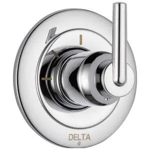 Faucet Trinsic 3-Setting Shower Handle Diverter Trim Kit, Diverter Valve Trim Kit Chrome, 3 Way Shower Diverter, Diverter Trim, Chrome T11859 (Valve Not Included) Faucet Trinsic 3-Setting Shower Handle Diverter Trim Kit, Diverter Valve Trim Kit Chrome, 3 Way Shower Diverter, Diverter Trim, Chrome T11859 (Valve Not Included)