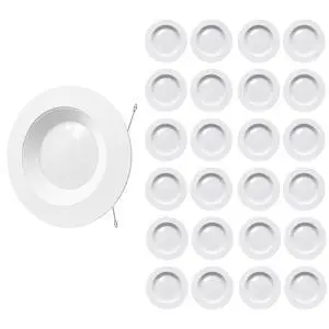 High Performance LED Light, A7/5 CCT Dimmable, Baffle Design, 5/6" Downlight, 14 Watt, 1200 Lumens, 5 Color Temperature Adjusment, Easy to Install, ES Qualified, UL Listed (24) High Performance LED Light, A7/5 CCT Dimmable, Baffle Design, 5/6" Downlight, 14 Watt, 1200 Lumens, 5 Color Temperature Adjusment, Easy to Install, ES Qualified, UL Listed (24)