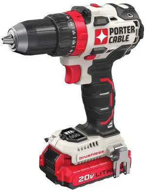 20V MAX Cordless Drill Driver Kit with 2 Batteries and Charger, 1/2 Inch (PCCK607LB) 20V MAX Cordless Drill Driver Kit with 2 Batteries and Charger, 1/2 Inch (PCCK607LB)