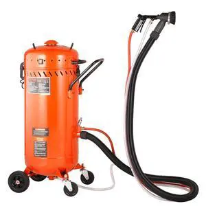 28 Gallon Vacuum Sand Blaster, Dustless Sandblaster with Built-in 1200W Vacuum System for Dust Control and Abrasive Recycle, 60-110 PSI Heavy Duty Dustless Blasting Machine 28 Gallon Vacuum Sand Blaster, Dustless Sandblaster with Built-in 1200W Vacuum System for Dust Control and Abrasive Recycle, 60-110 PSI Heavy Duty Dustless Blasting Machine