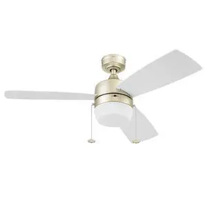 Ceiling Fans Barcadero 44 Inch LED Indoor Ceiling Fan with Light, Pull Chain, Reversible Motor, 3 Dual Finish Blades, Soft Gold Ceiling Fans Barcadero 44 Inch LED Indoor Ceiling Fan with Light, Pull Chain, Reversible Motor, 3 Dual Finish Blades, Soft Gold