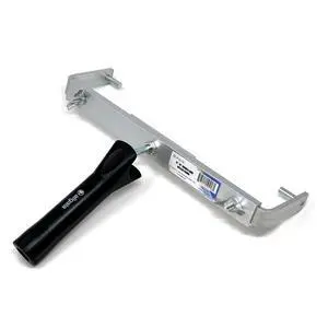 Aluminum Double Arm Roller Frame Adjustable from 12-18 Inch with Black A8 Handle - 12PK Aluminum Double Arm Roller Frame Adjustable from 12-18 Inch with Black A8 Handle - 12PK