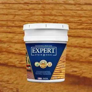 Expert Stain & Seal Transparent Stain & Sealer 5 Gallon Pail (Natural Tone) Expert Stain & Seal Transparent Stain & Sealer 5 Gallon Pail (Natural Tone)