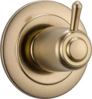 Faucet 3-Setting Shower Handle Diverter Trim Kit, Champagne Bronze T11800-CZ (Valve Not Included) Faucet 3-Setting Shower Handle Diverter Trim Kit, Champagne Bronze T11800-CZ (Valve Not Included)