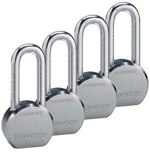 (4) High Security Pro Series Keyed Alike Padlocks w/8 Keys, 6230NKALH-4 w/BumpStop Technology (4) High Security Pro Series Keyed Alike Padlocks w/8 Keys, 6230NKALH-4 w/BumpStop Technology