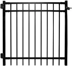 Livingston Aluminum Gate Kit DIY Kit for Backyard and Garden Fencing, Made with Durable Powder-Coated Aluminum that Combats Rust, Fading, and Corrosion (4 Wide Gate Kit) Livingston Aluminum Gate Kit DIY Kit for Backyard and Garden Fencing, Made with Durable Powder-Coated Aluminum that Combats Rust, Fading, and Corrosion (4 Wide Gate Kit)