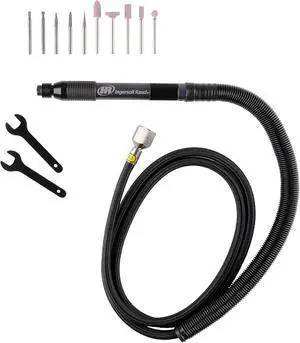 320PGK - Air Pencil Grinder Kit, 1/8" Collet, Burr, 60,000 RPM, Inline, Rear Exhaust, includes 5 Mounted Points & 5 Carbide Burrs 320PGK - Air Pencil Grinder Kit, 1/8" Collet, Burr, 60,000 RPM, Inline, Rear Exhaust, includes 5 Mounted Points & 5 Carbide Burrs